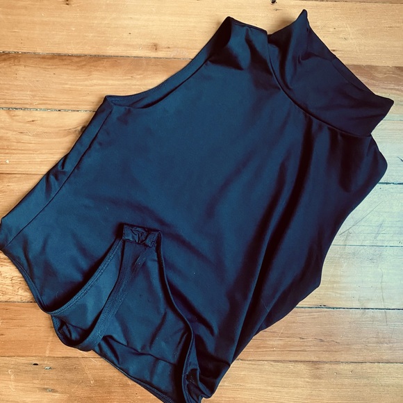 Smash + Tess “The Turtleneck Bodysuit” - Sleeveless, Black - Picture 3 of 3